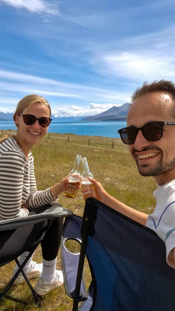 Campsite am Lake Pukaki Neuseeland Südinsel
