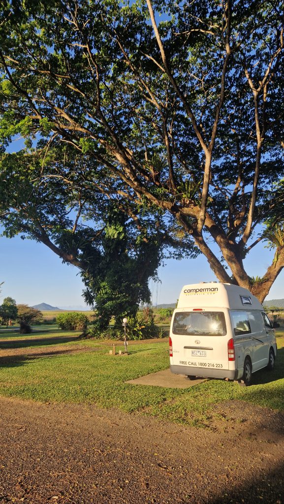 August Moon Caravan Park in Innisfail, Queensland, Australien