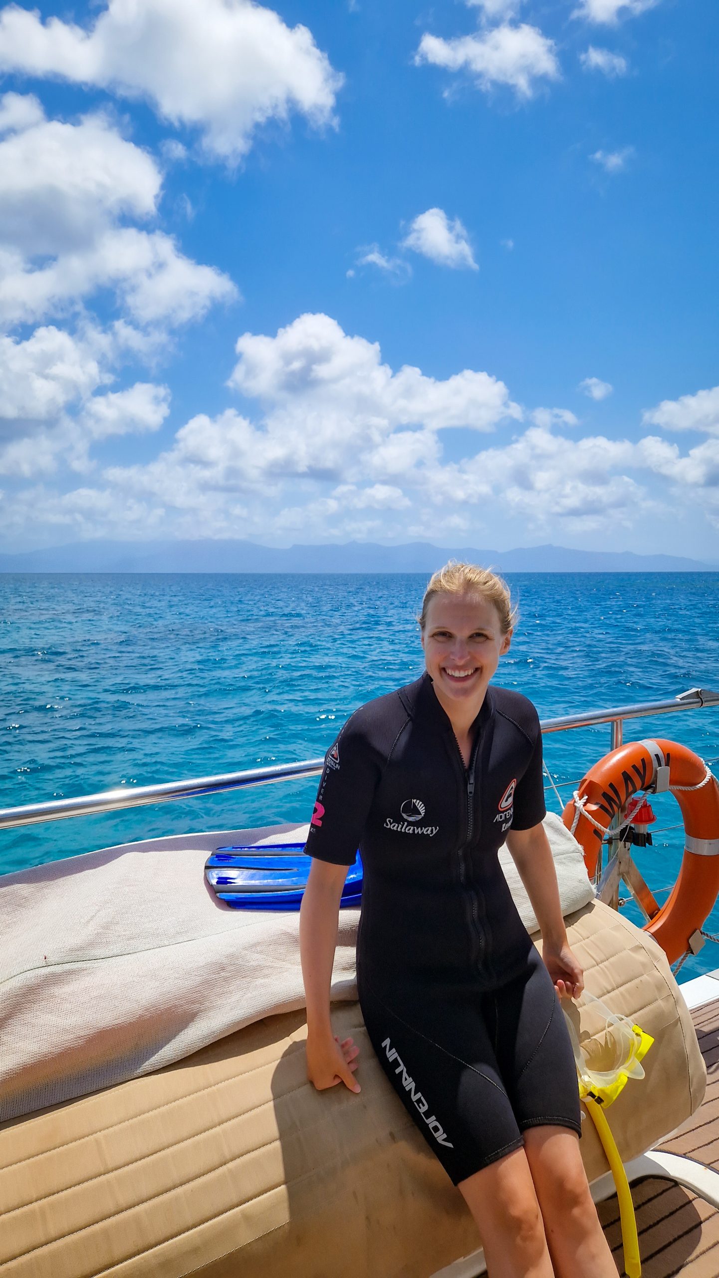 Schnorcheln am Great Barrier Reef, Queensland, Australien
