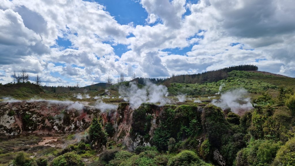 Craters of the Moon, Taupo, Neuseeland