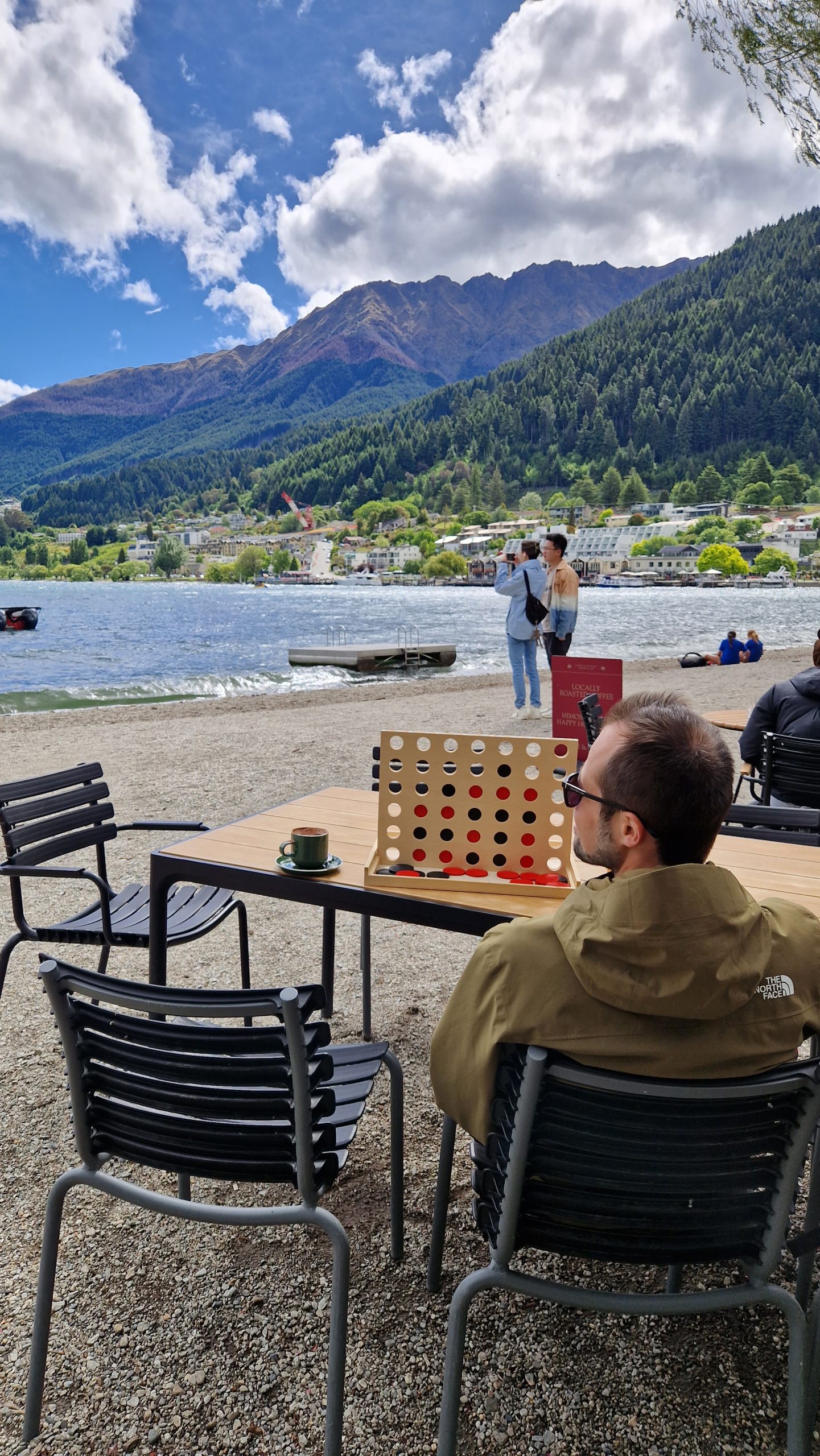 Lake Wakatipu in Queenstown, Südinsel, Neuseeland