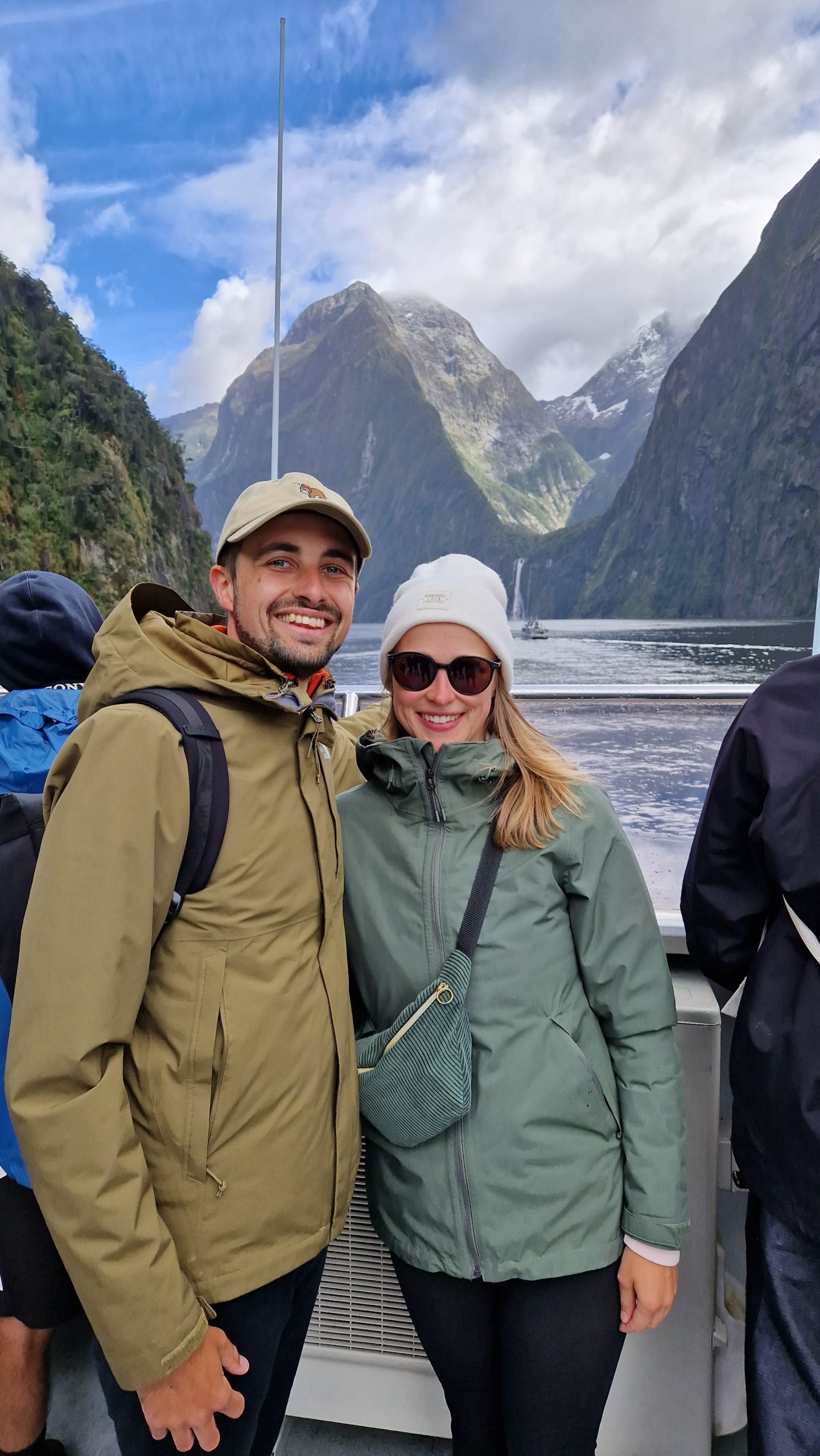 Auf dem Boot durch den Milford Sound, Südinsel, Neuseeland