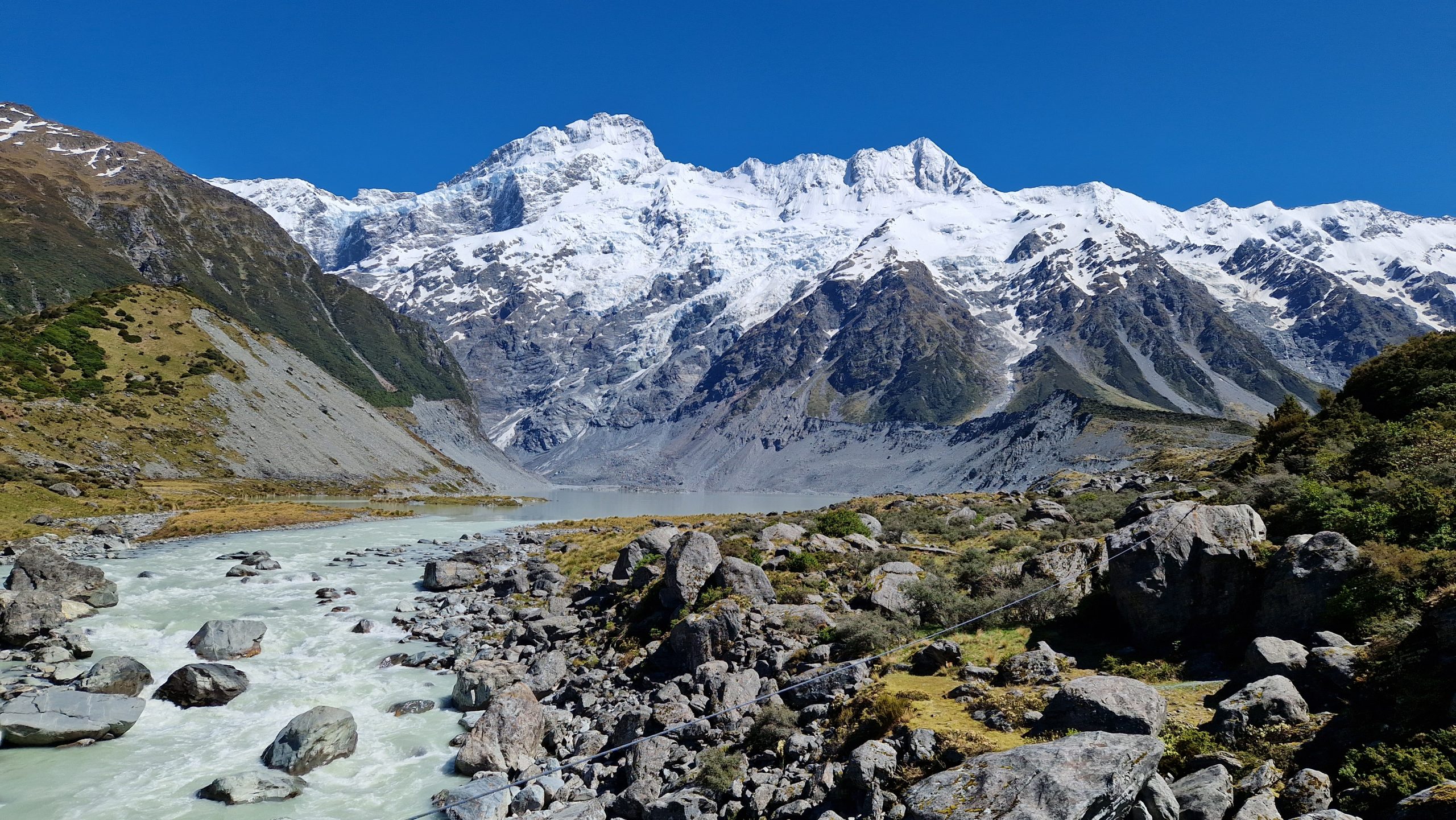 Hooker Valley Track, Südinsel, Neuseeland