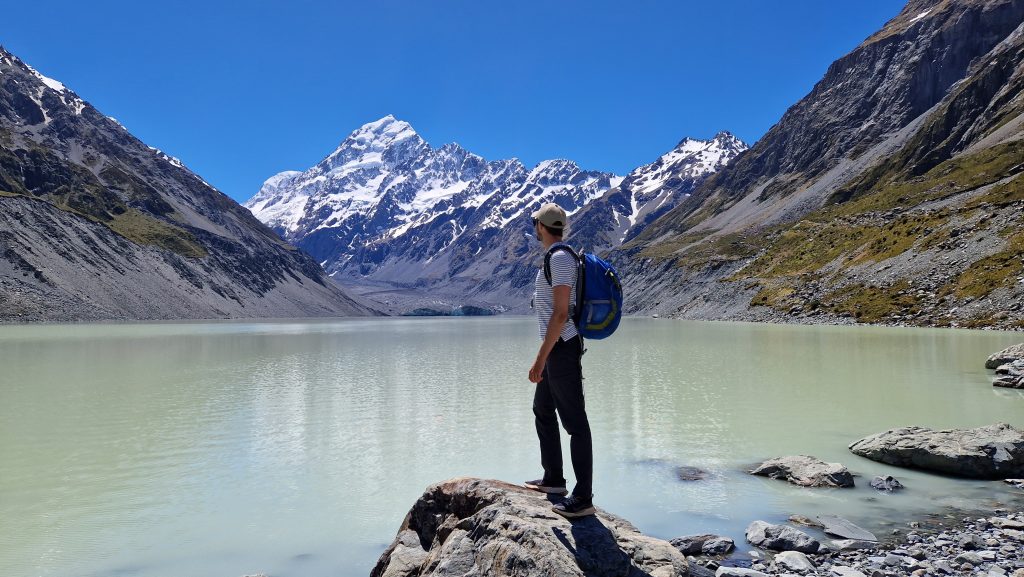 Hooker Valley Track, Südinsel, Neuseeland