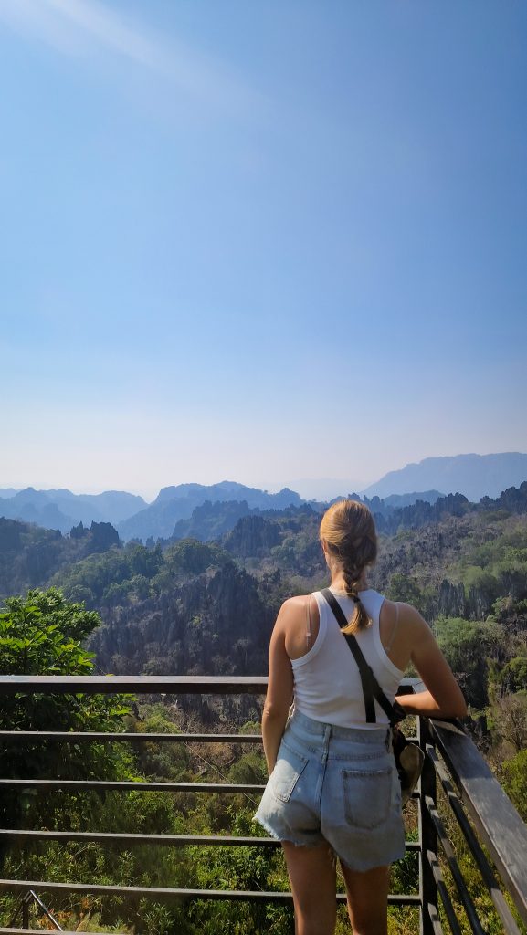 Ausblick - The Rocks, Na hin, Thakhek Loop, Laos