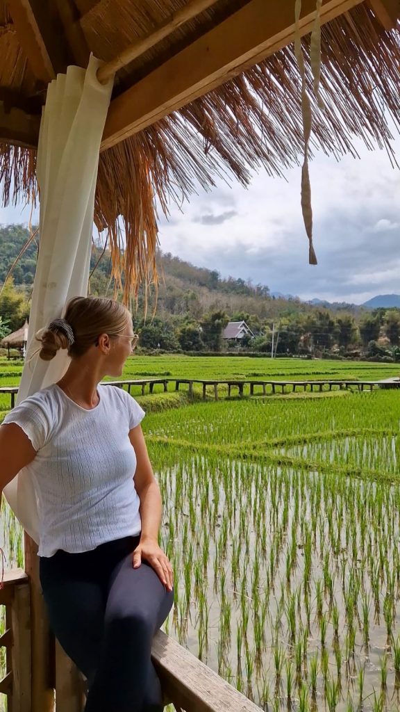 Rice Farm Café, Luang Prabang, Laos