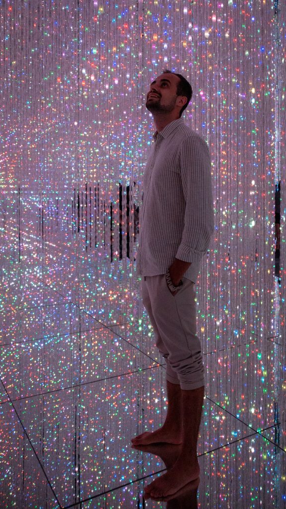 TeamLabs in Tokyo. Eine atemberaubende Licht-Installation.