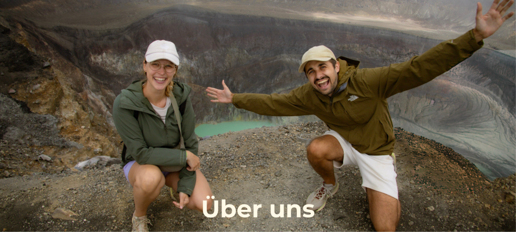 Hey Welt! Reisepodcast und Blog - Über uns
Lena und Philippe