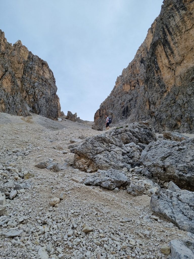 Steiler Anstieg zum Molignonpass