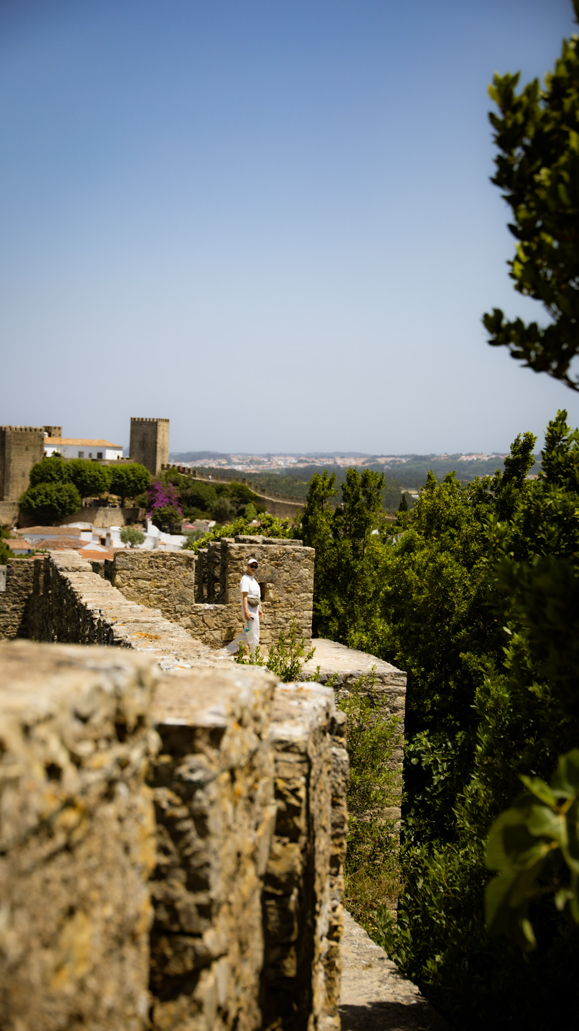 Obidos Stadtmauern